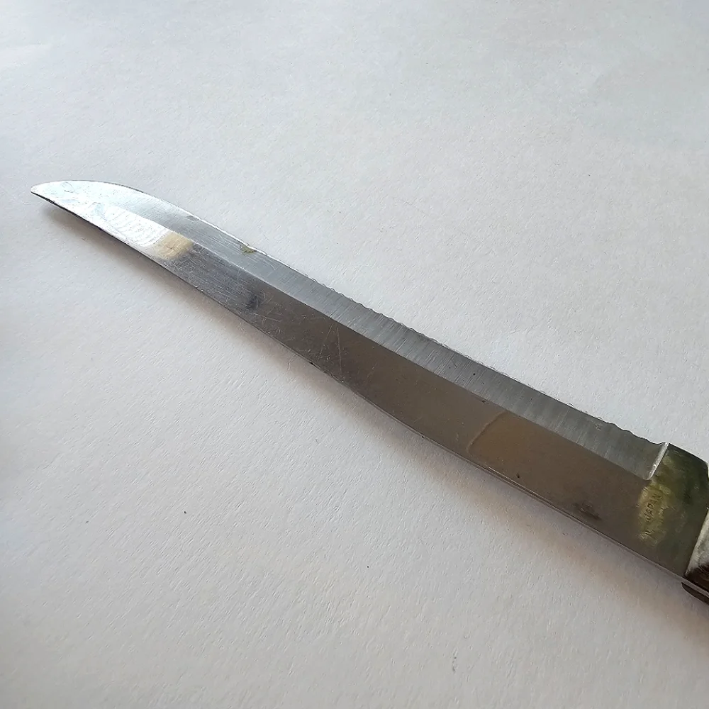 Vintage 1960 Regent Sherwood Knife Slicing Carving Serrated 8